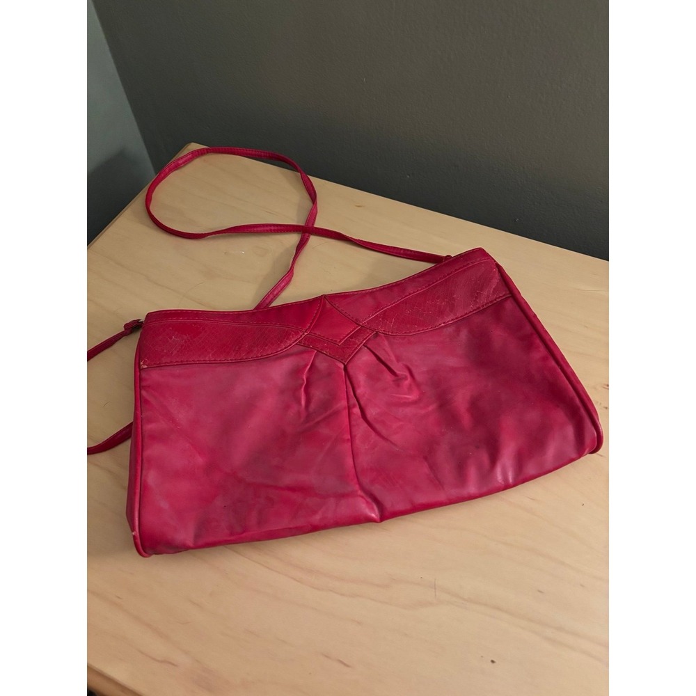 1980s Red Purse